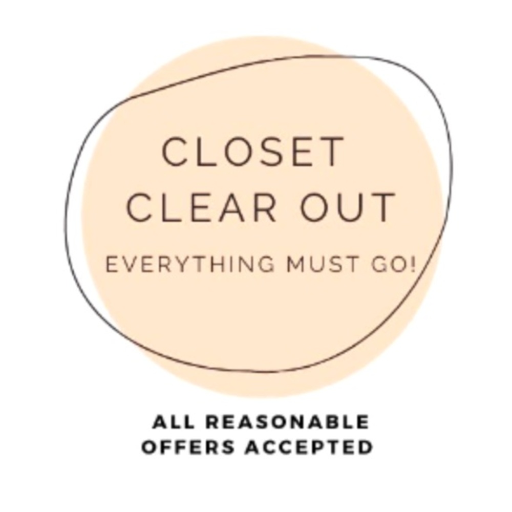 Everything must go! Make an offer :)
